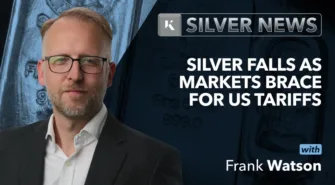 frank watson headshot in front of silver bullion bar