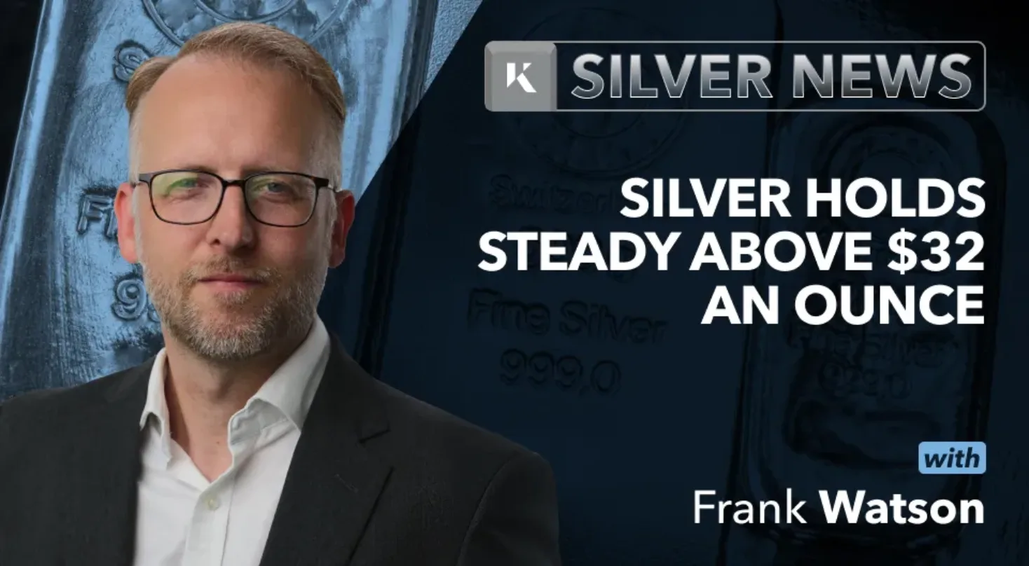 frank watson headshot in front of silver bullion bar
