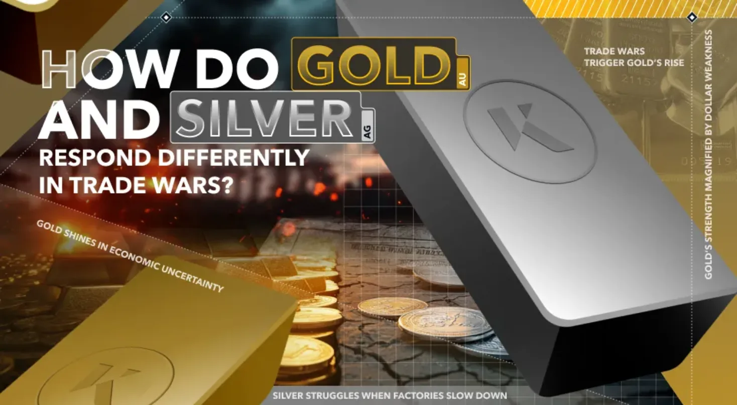 Gold and silver coins and bullions bars