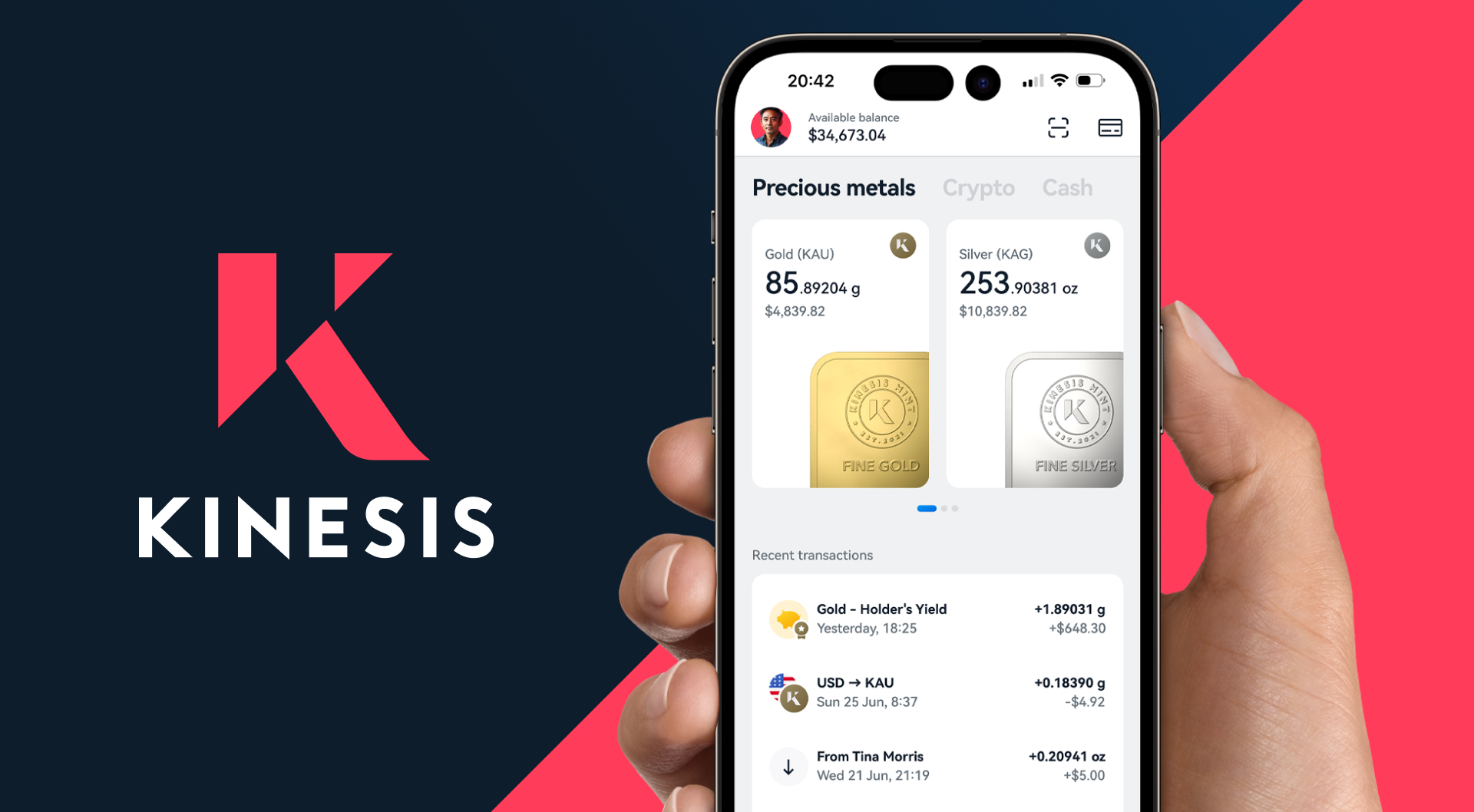 Kinesis Mobile App for iOS and Android | Trading App