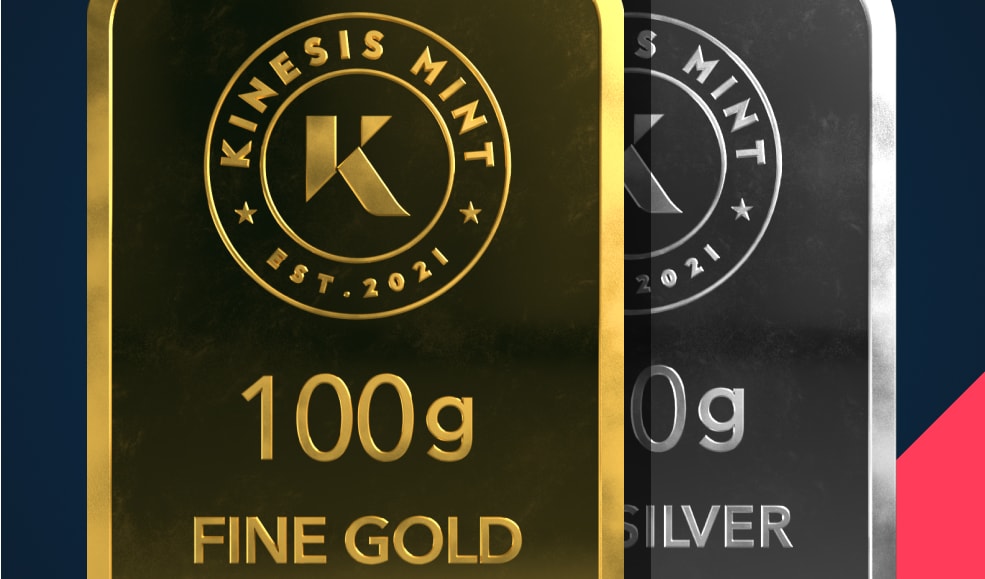 Bring your bullion into the Kinesis vaults