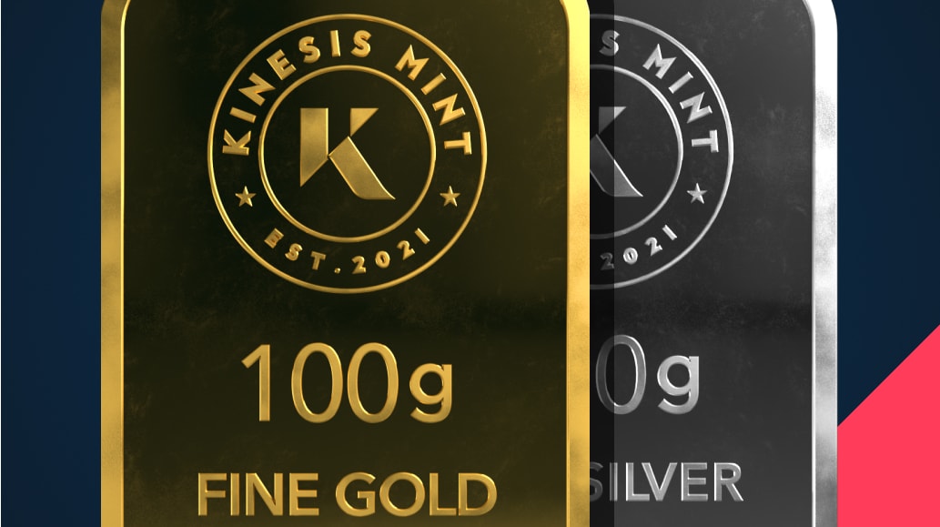 Bring your bullion into the Kinesis vaults