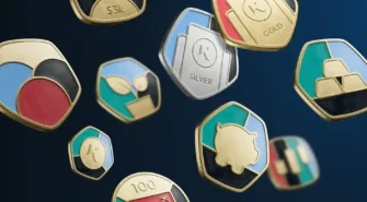 achievements badges on kinesis platform 3D