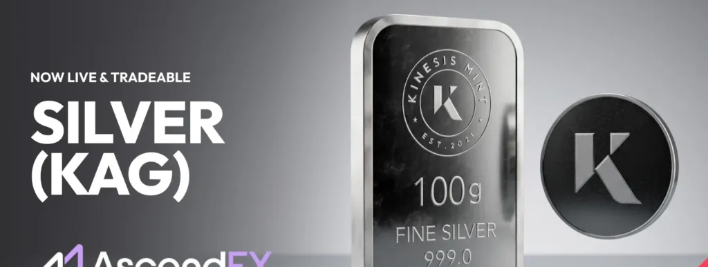 Silver (KAG) (ERC20) listed on AscendEX