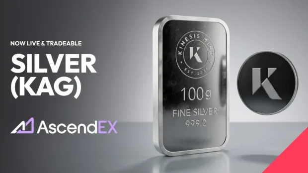 Silver (KAG) (ERC20) listed on AscendEX